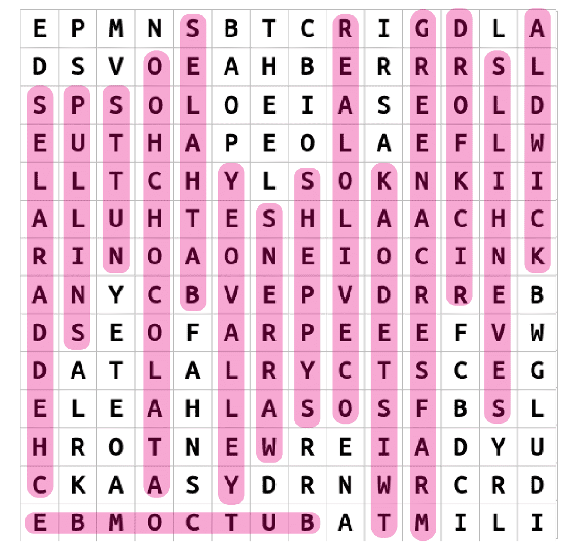 LOCAL SUPPLIER WORD SEARCH TOUT'S